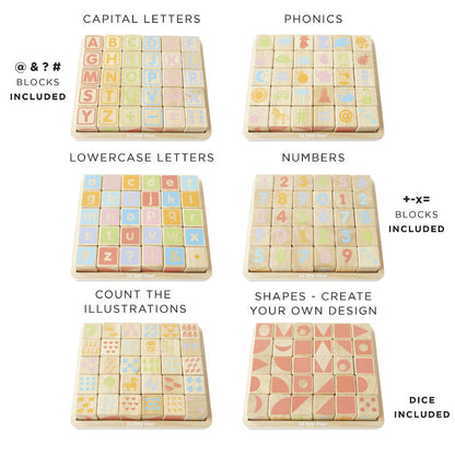 Petilou ABC Wooden Blocks