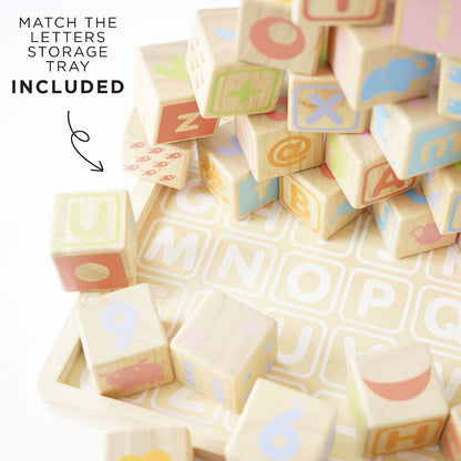 Petilou ABC Wooden Blocks