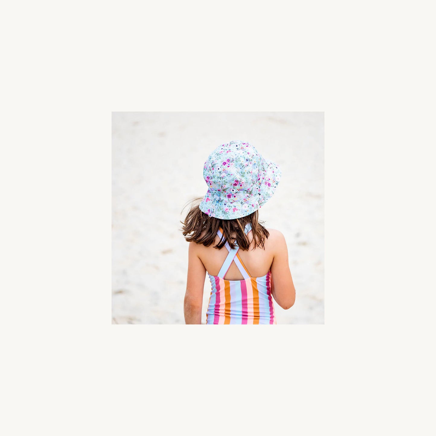 Little Renegade Company hat – Reversible Bucket Hat Meadow from Aster & Ruby