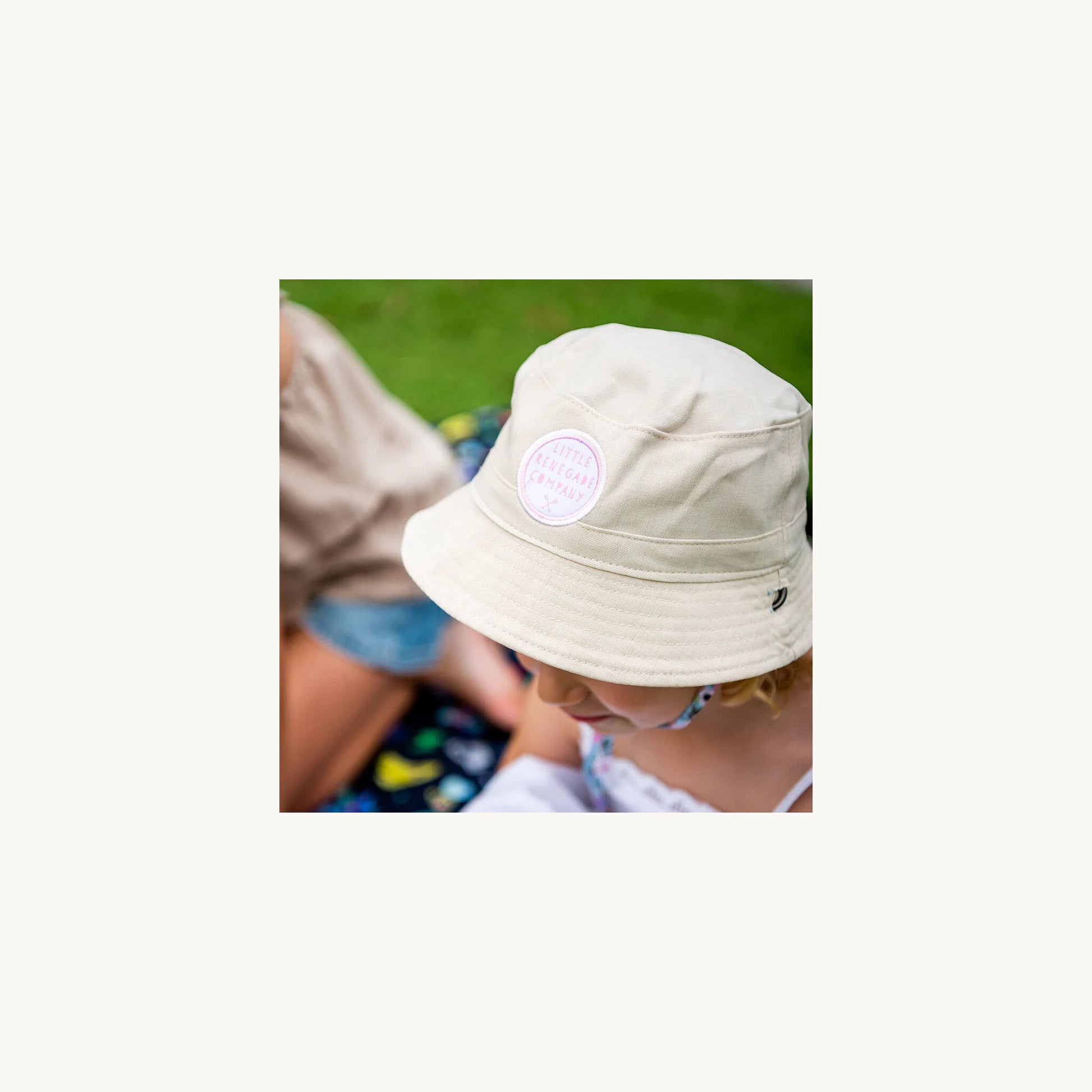 Little Renegade Company hat – Reversible Bucket Hat Meadow from Aster & Ruby