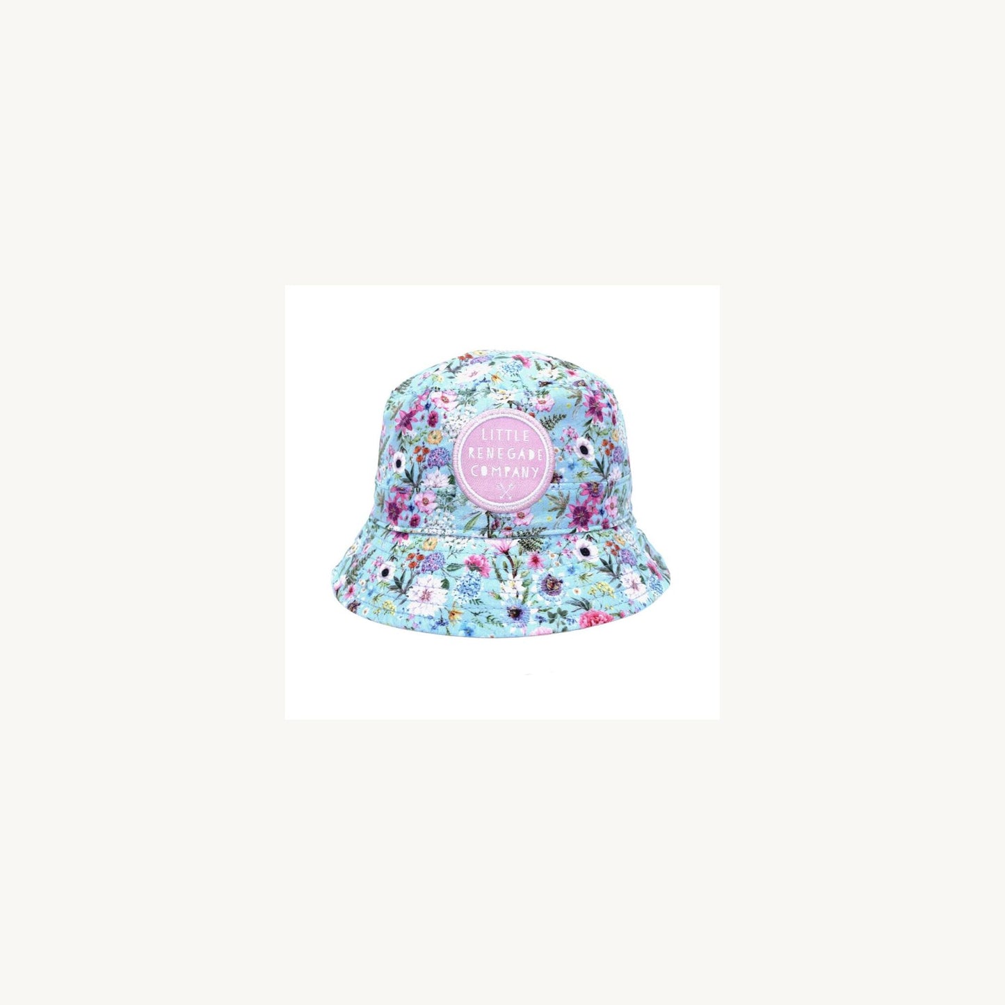 Little Renegade Company hat – Reversible Bucket Hat Meadow from Aster & Ruby