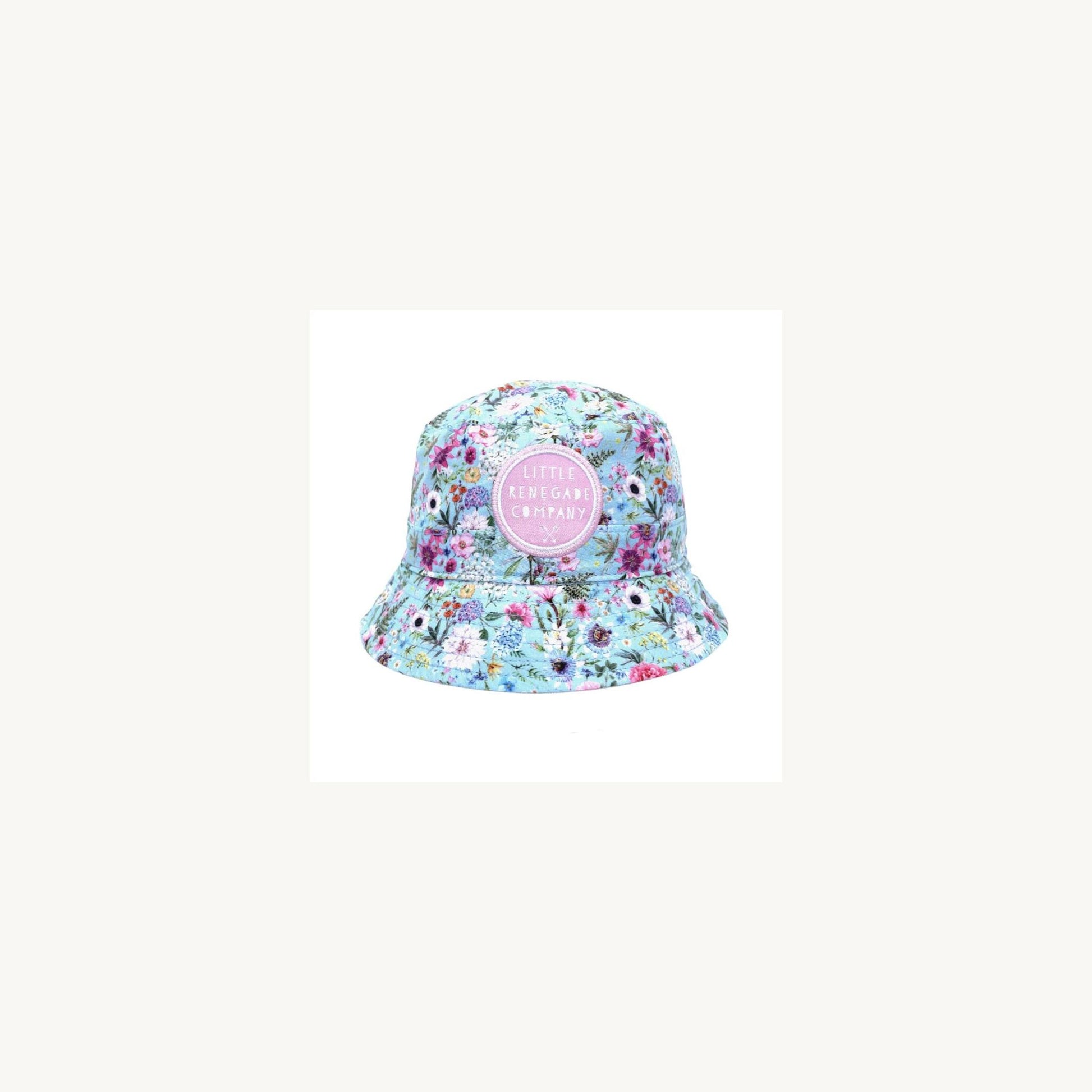 Little Renegade Company hat – Reversible Bucket Hat Meadow from Aster & Ruby