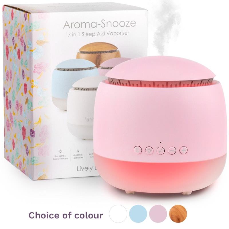 Aroma Snooze Sleep Aid Vaporiser - Pink