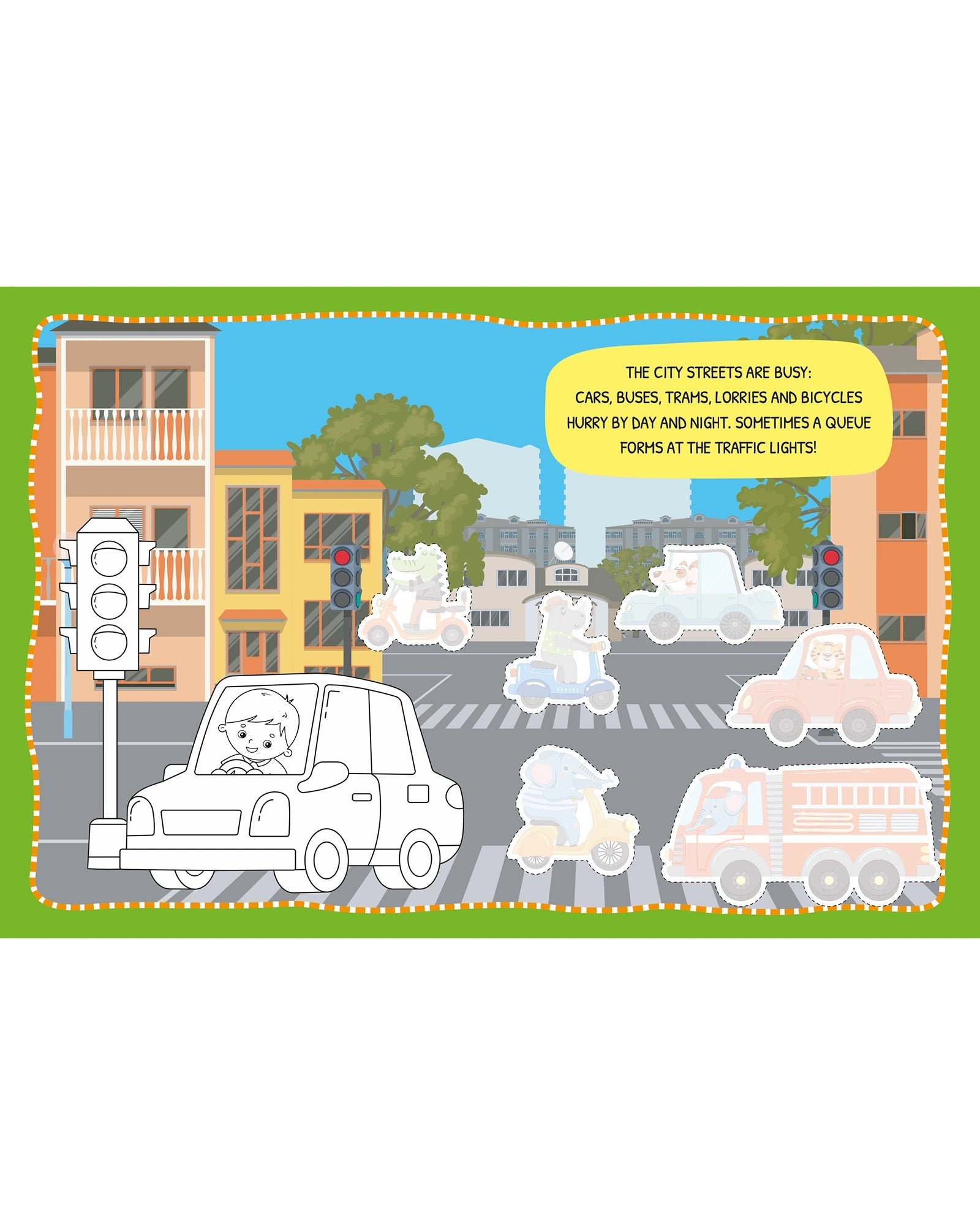 Sassi Mega Arts & Crafts Box – Vehicles | Aster & Ruby