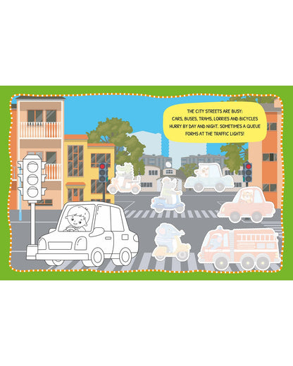 Sassi Mega Arts & Crafts Box – Vehicles | Aster & Ruby