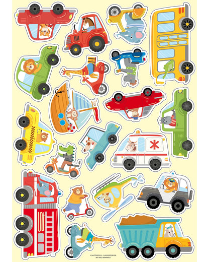 Sassi Mega Arts & Crafts Box – Vehicles | Aster & Ruby