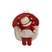 Olli Ella Hopalong Mushroom Backpack Red | Aster & Ruby