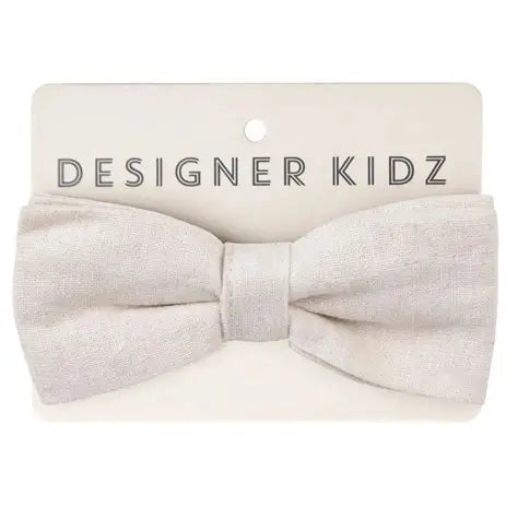 Finley Linen Bow Tie Sand