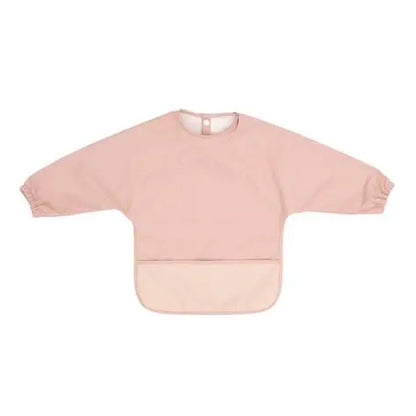 Recycled Long Sleeve Bib Two-Tone Pink