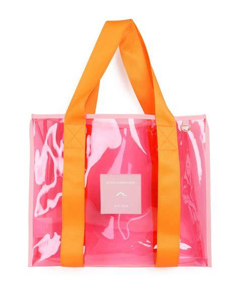 TSC Pink & Orange Cheeky Tote Bag