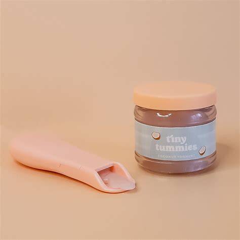 Tiny Tummies Coconut Yoghurt Jar & Spoon Set