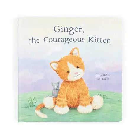 Jellycat Ginger, the Courageous Kitten