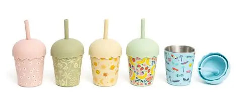 Mini Smoothie Cup & Straw 200ml