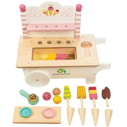 Push Along Ice Cream Cart