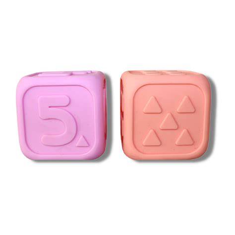 My First Dice Bubblegum & Peach