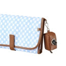 Waste Bag Dispenser Chestnut Brown Vegan Leather