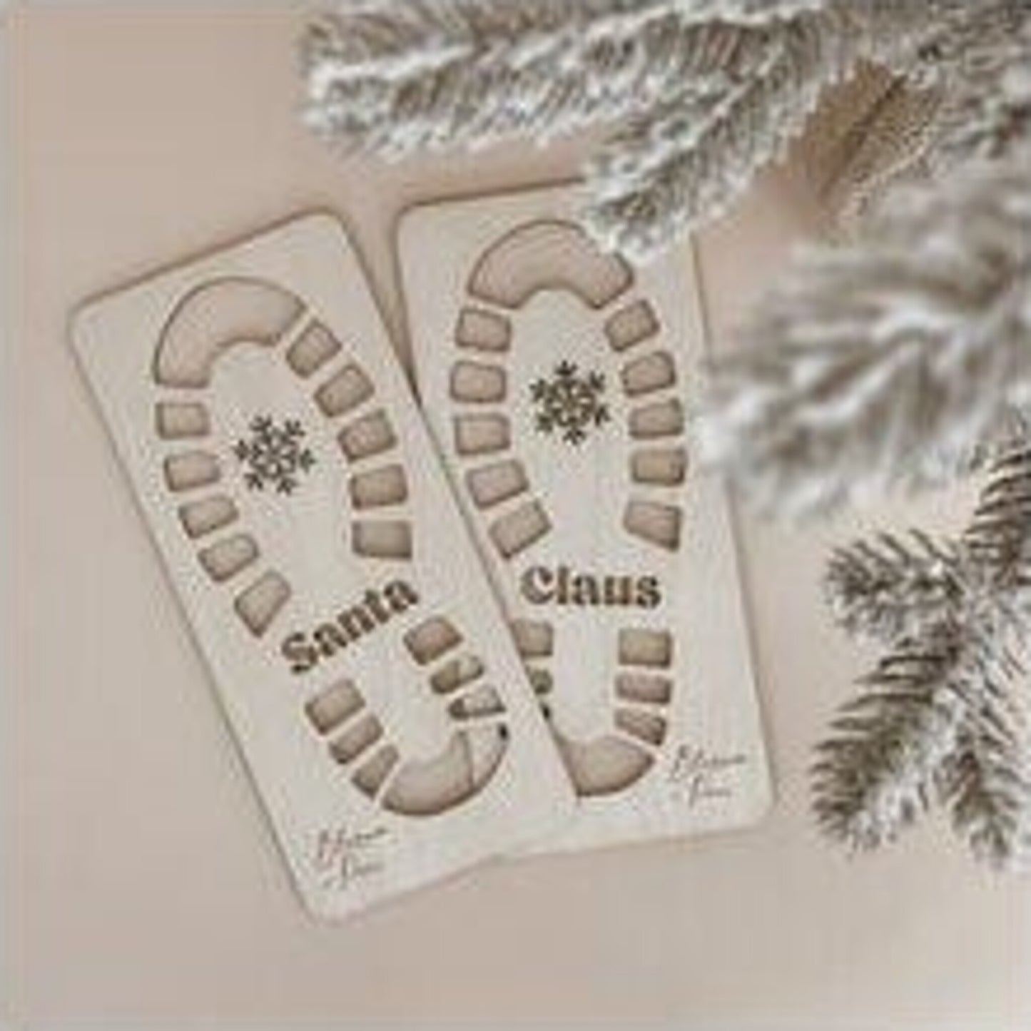 Santa Claus Boot Stencil – children's product by Blossom & Pear | Aster & Ruby