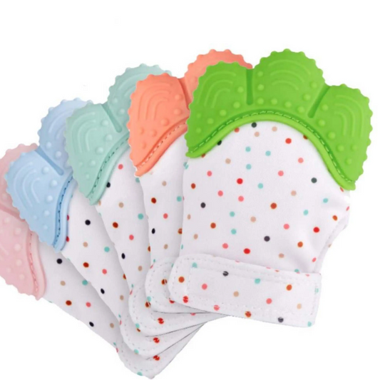 Teething Mitten Glove Green