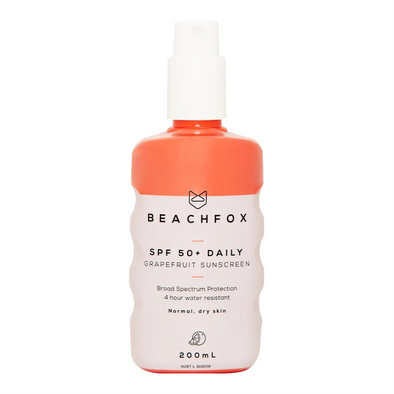 Beachfox Grapefruit Sunscreen SPF50+