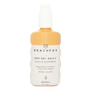 Beachfox Vanilla Sunscreen SPF50+