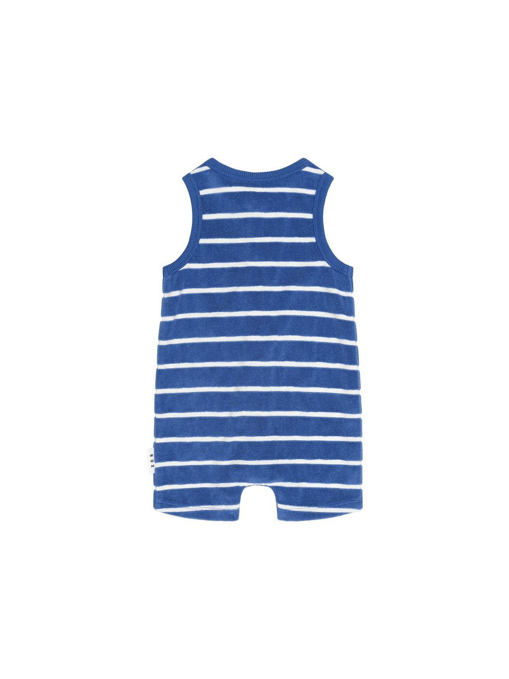 Nautical Peekaboo Hux Towelling Romper