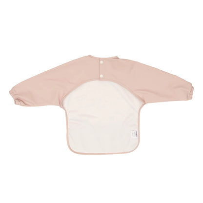 Recycled Long Sleeve Bib Two-Tone Light Pink
