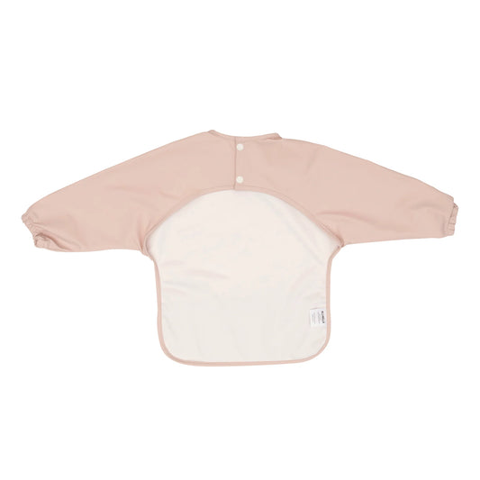 Recycled Long Sleeve Bib Two-Tone Light Pink