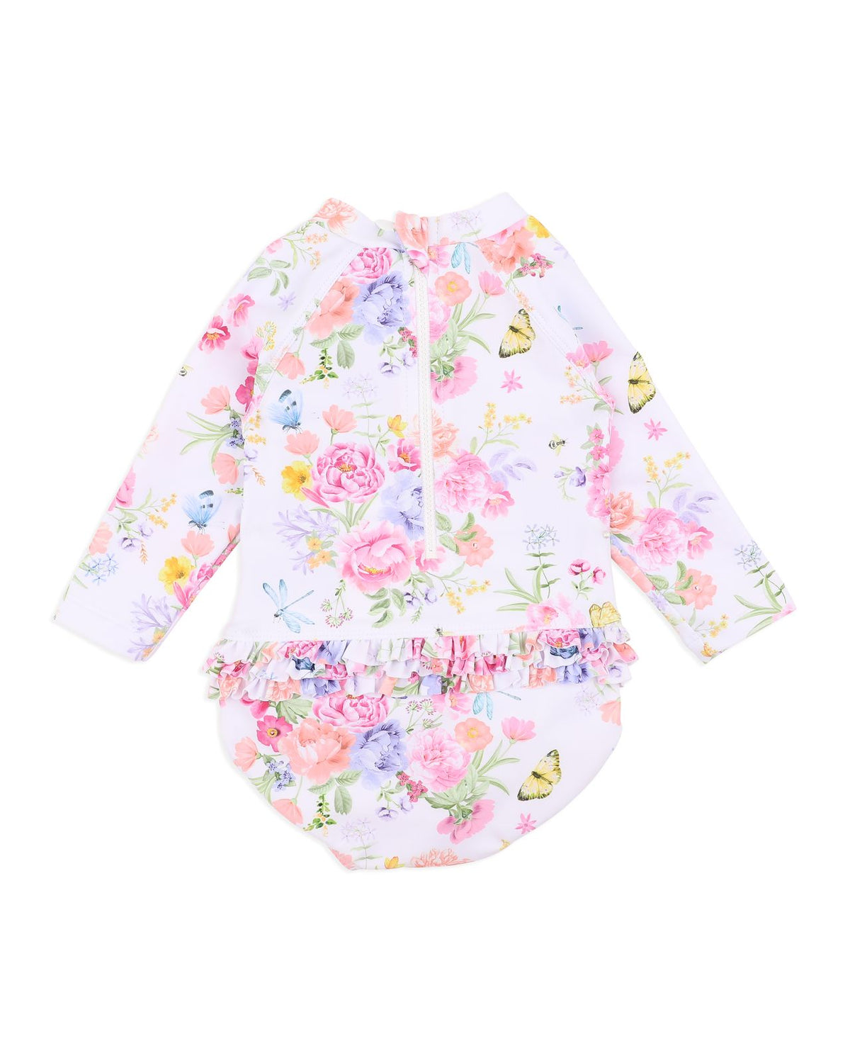 Bianca White Ls Sunsuit