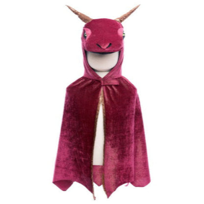 Burgundy & Copper Starry Night Dragon