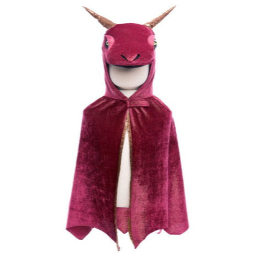 Burgundy & Copper Starry Night Dragon