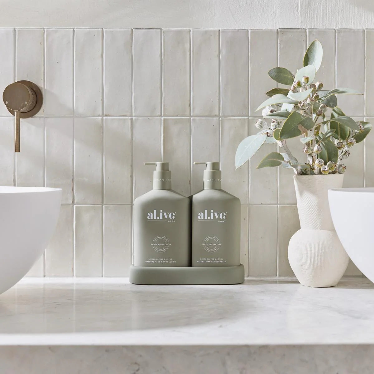 Wash & Lotion Duo Green Pepper & Lotus