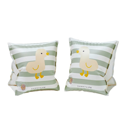Kids Inflatable Arm Bands Dex the Duck Multi