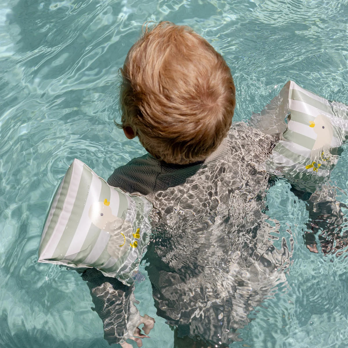 Kids Inflatable Arm Bands Dex the Duck Multi