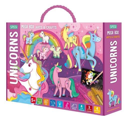 Sassi Mega Arts & Crafts Box – Unicorns | Aster & Ruby