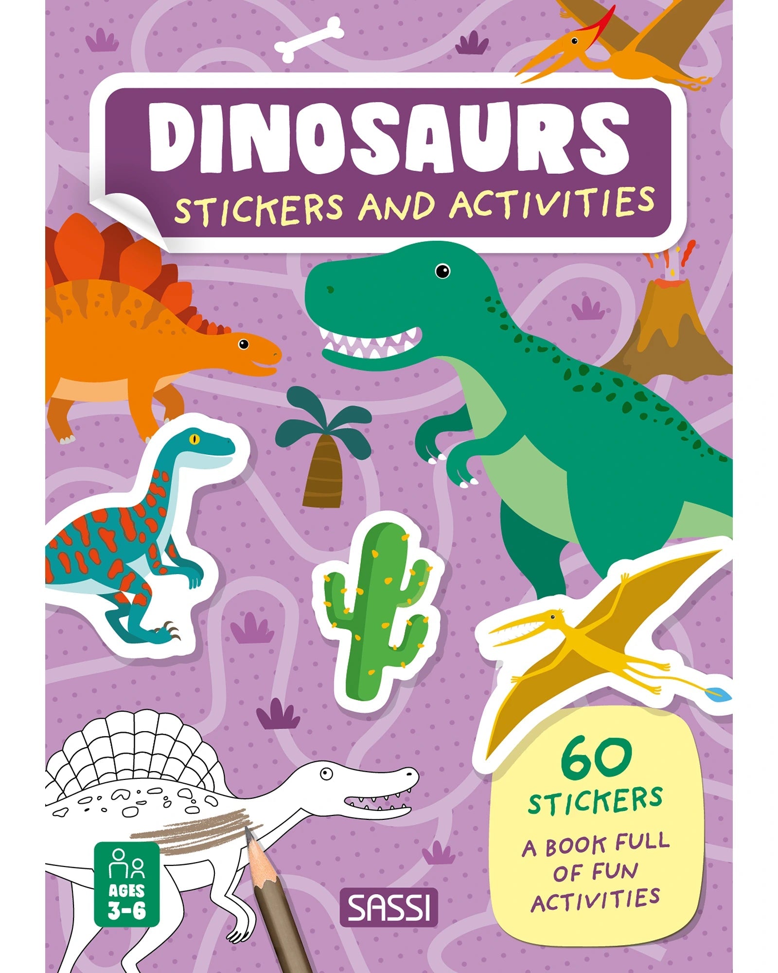 Sassi Mega Arts & Crafts Box – Dinosaurs | Aster & Ruby