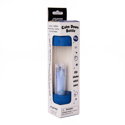 DIY Calm Down Bottle Blue