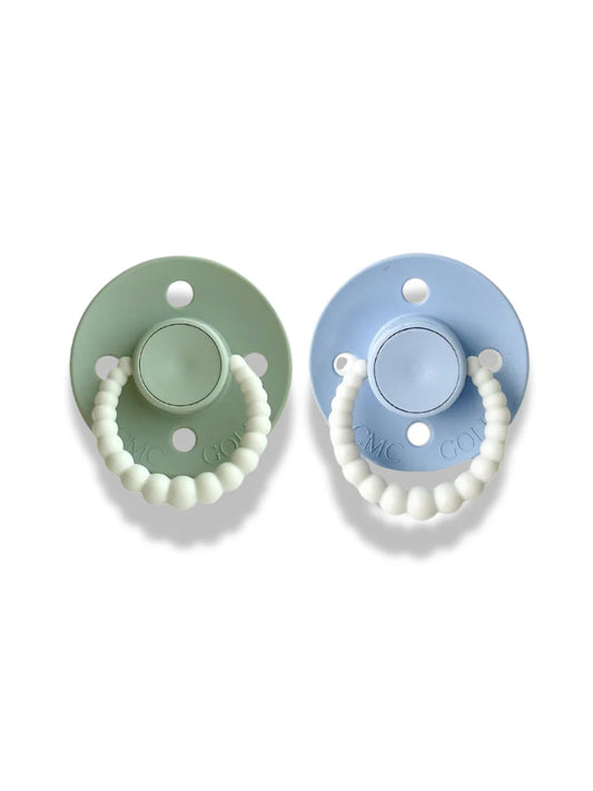 Dummies 2pk Sage & Baby Blue GLOW