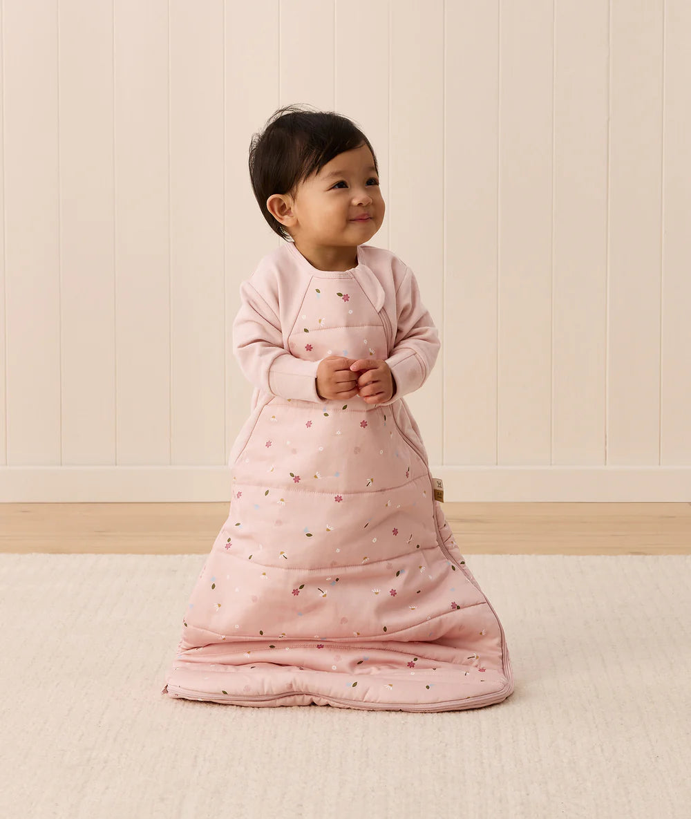 Side Zip Premium Sleeping Bag 2.5 TOG Daisies