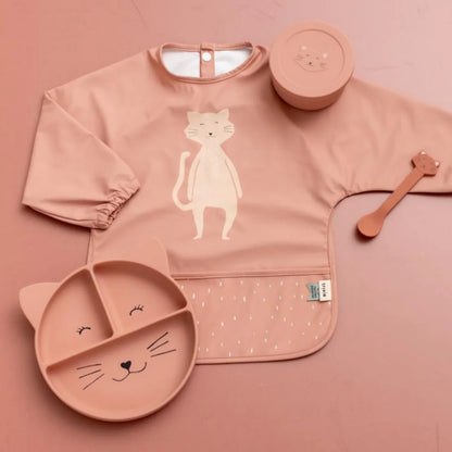 Silicone Divided Suction Plate - Mrs. Cat