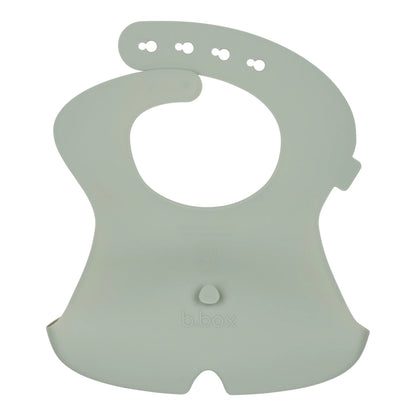b.box Sage Silicone Bib | Aster & Ruby