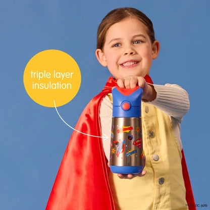 Insulated Drink Bottle – Superman 350mL
