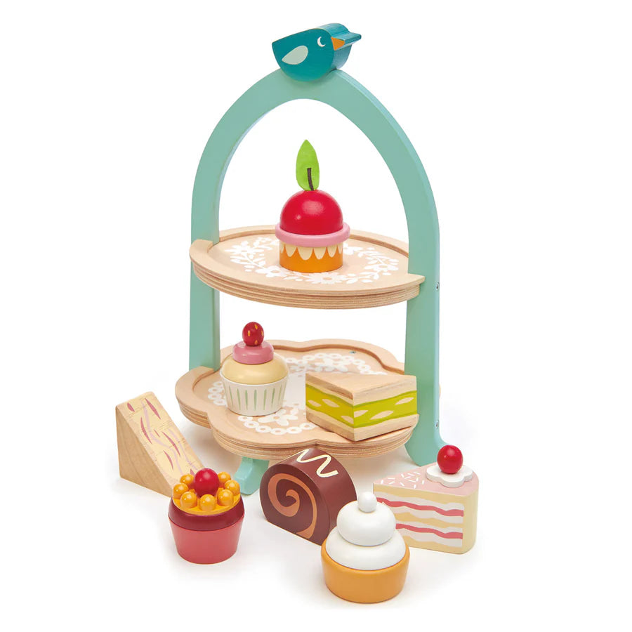 Tender Leaf Toys Birdie Afternoon Tea Stand | Aster & Ruby