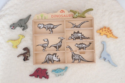 Tender Leaf Toys Dinosaur Display Shelf Set | Aster & Ruby