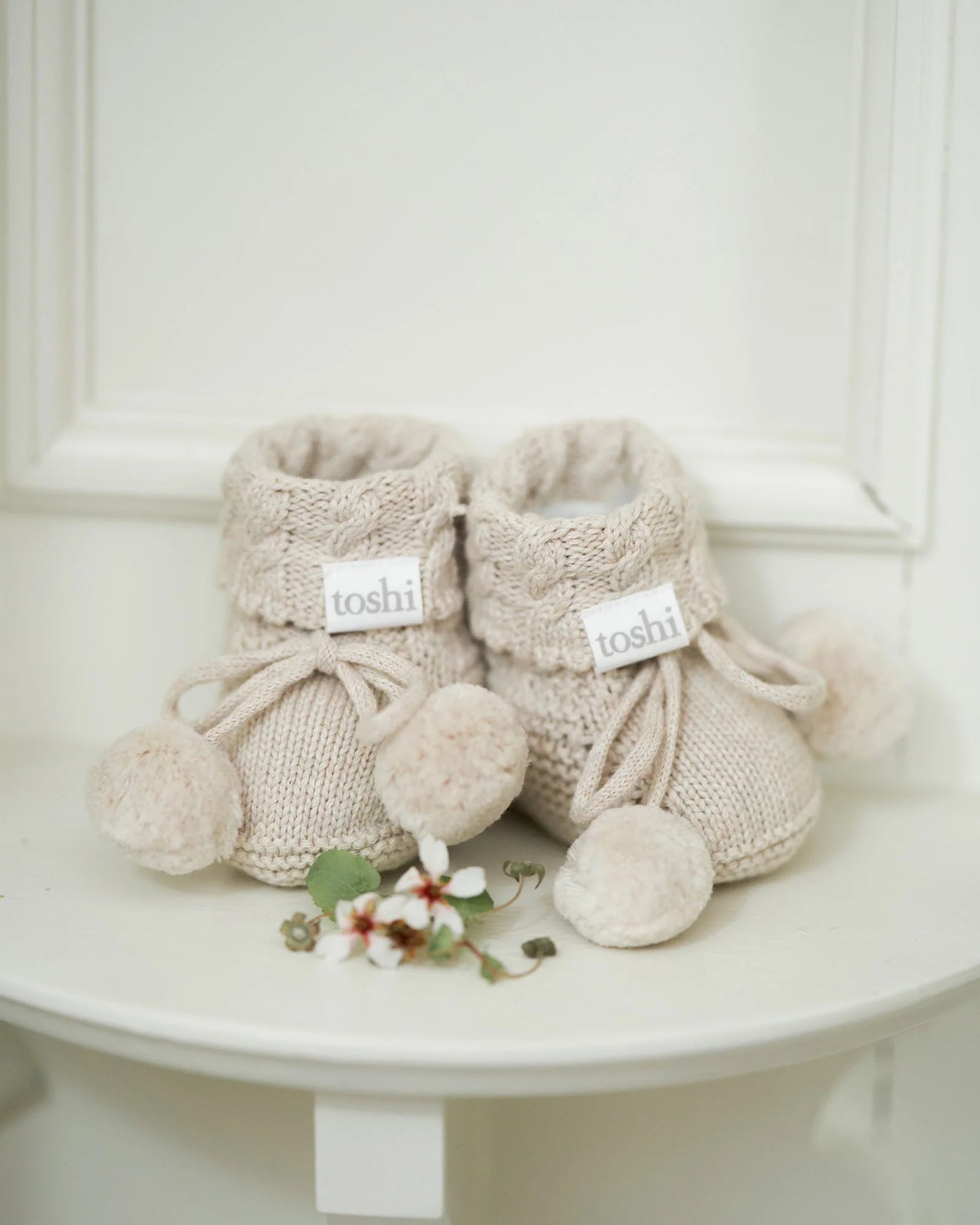 Organic Booties | Yummy Oatmeal