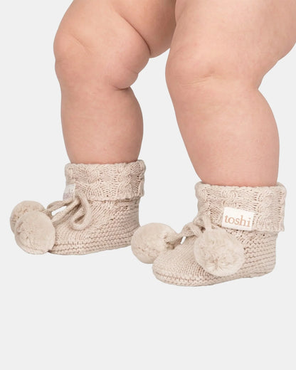 Organic Booties | Yummy Oatmeal