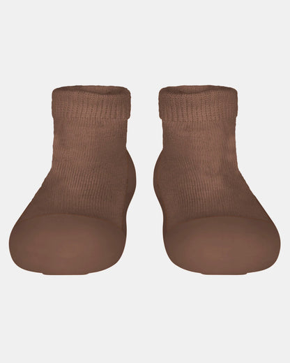 Organic Hybrid Walking Socks | Dreamtime Footsteps Peppercorn