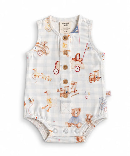 Toy Parade - Button-up Romper