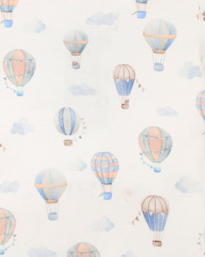 Sky High Print Organic SS Romper