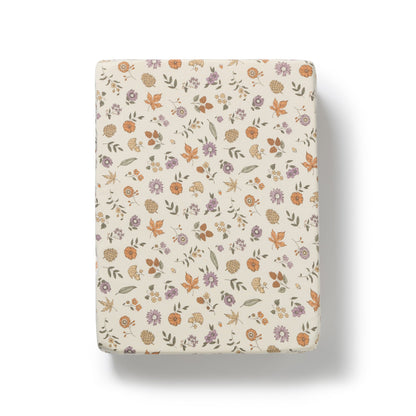 Maple Glow Organic Bassinet Sheet