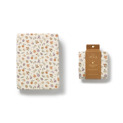 Maple Glow Organic Bassinet Sheet